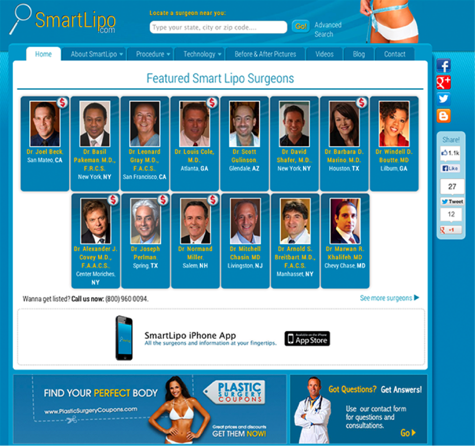 Smartlipo Screenshot Image